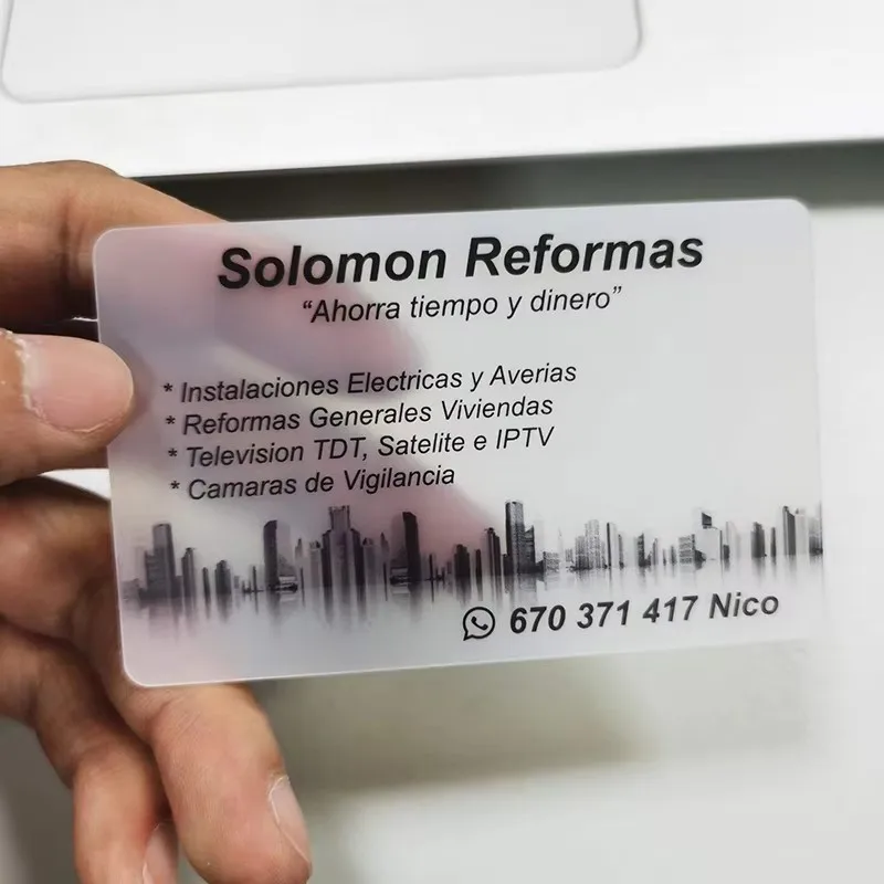 New Business Card Customization Europa 8 Lines Poland Waterproof Business Card Printing Free Design Rounded cccm Corners