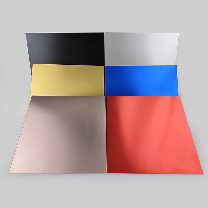 Vibrant Anodized Aluminum Alloy Sheets - Various Sizes & Thicknesses Available