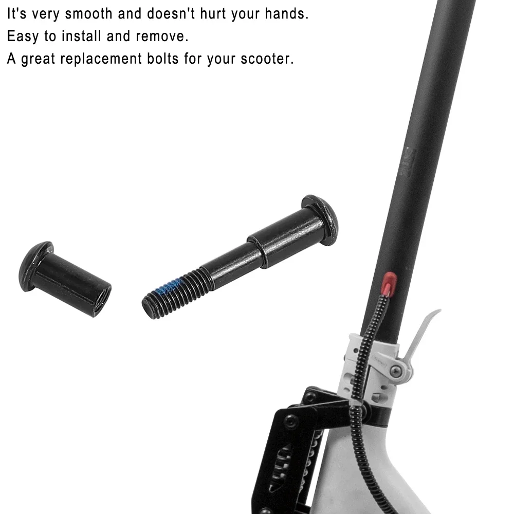 Verstärkter Klapphaken aus Aluminiumlegierung für Xiaomi M365 1S Pro E-Scooter Lock Scharnier Klappschloss Schnalle Haken Pin Schrauben – Detail 3