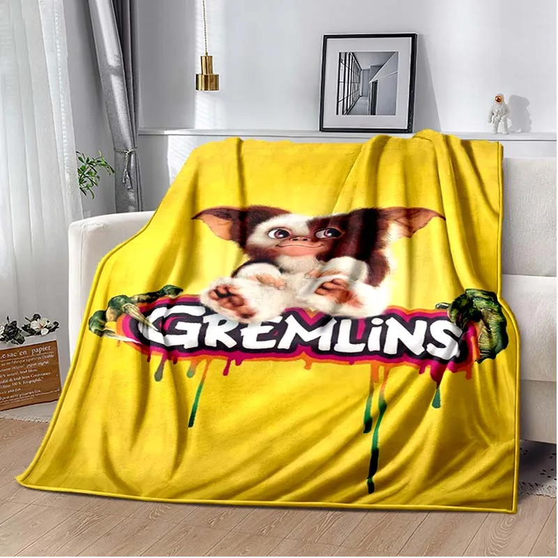 Gremlins 맞춤형 소파 담요, 경량 단열 담요, 침대 사무실 자동차 던지기 담요