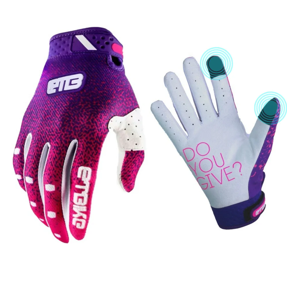 Motorcycle Sports Gloves for Men Women with Touch Screen Support