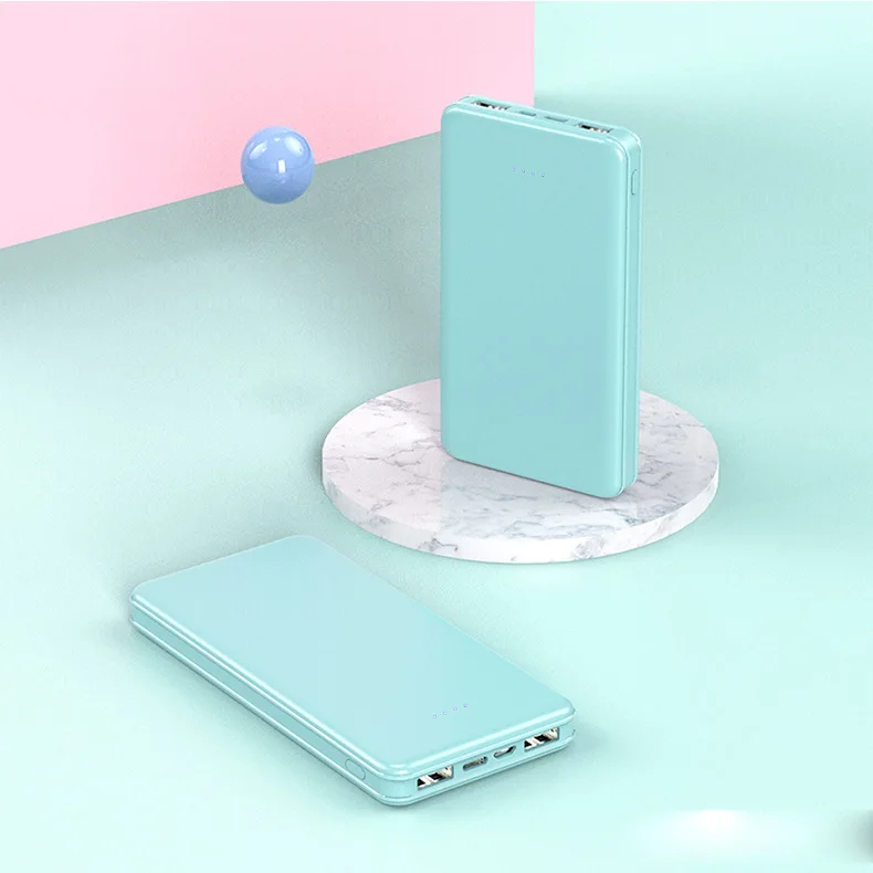 New 20000mAh Macaron Portable Power Bank Dual Output Dual Input Design 10W Fast Charger for Samsung Xiaomi External Battery Pack 13 S46937a49a1c54f39bb31d49f7bdb9ef0c