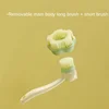 Ruyi Flower Shoe Brush Laundry Brush Detachable Multi-Function Brush High-Looking Shoe Brush Long Handle Soft Bristles Home 4