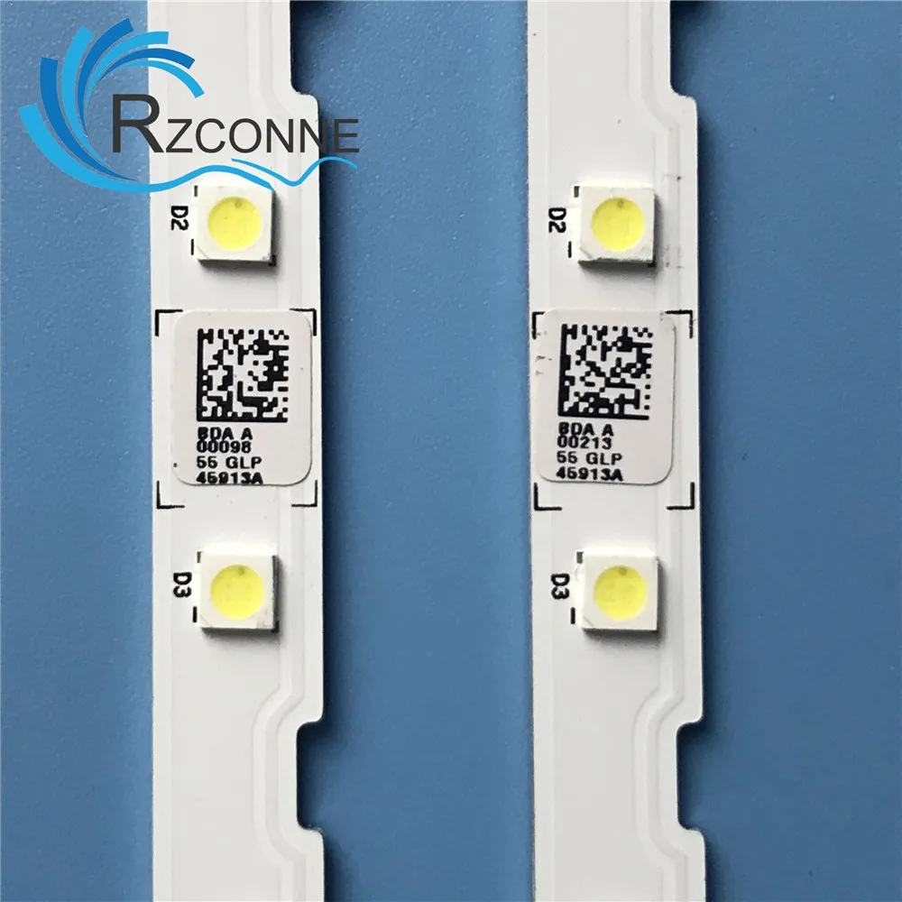 Barra de Fita de Luz Led para Retroiluminação 40 Lâmpadas para Un55nu7300 Ue55nu7105 5555nu710c Sts550au9 Segunda 15485a - Imagem 5