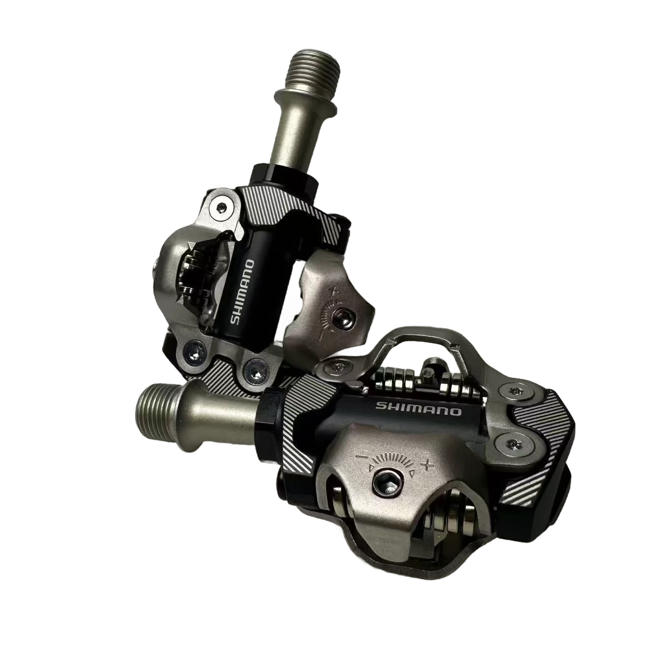시마노 XT PD M8100 페달 GRX PD-M8100 UG 산악자전거 MTB SPD 페달 양면 듀얼 사이드드 페달 (크로스컨트리 라이딩 및 레이스/사이클로크로스용)