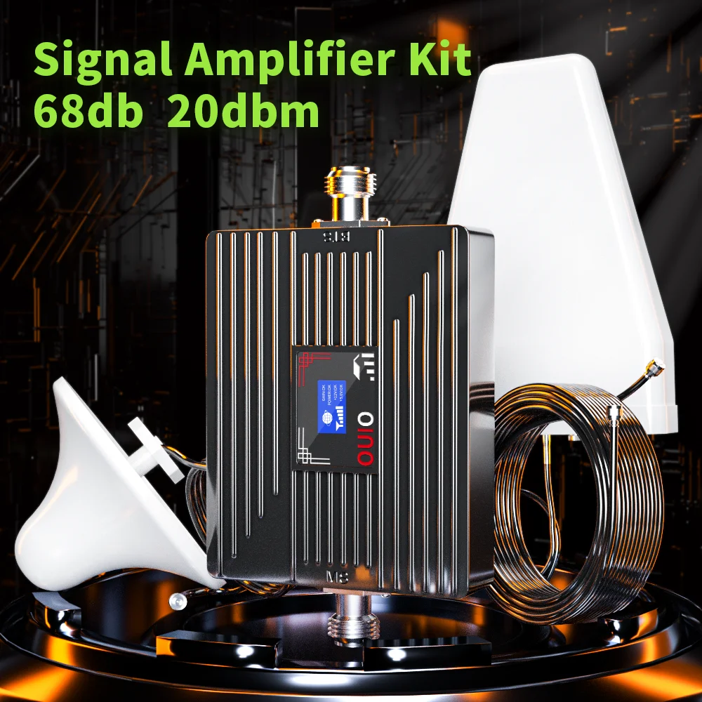 OUIO Signal Booster 2G 3G 4G LTE Hot Band Cellular Amplifier Cell