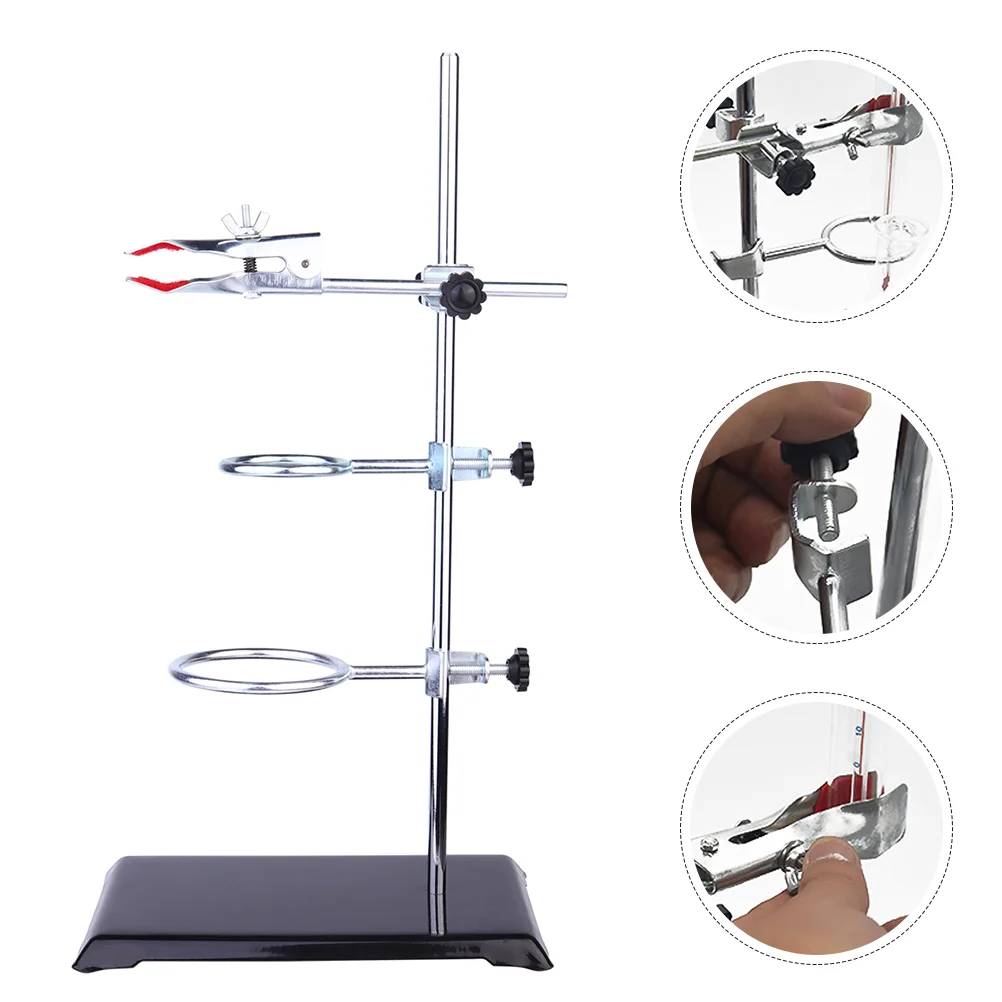 

Laboratory Metalware Stainless Steel Lab Stand Clamp Stand Laboratory Equipment Stand Ring Stand