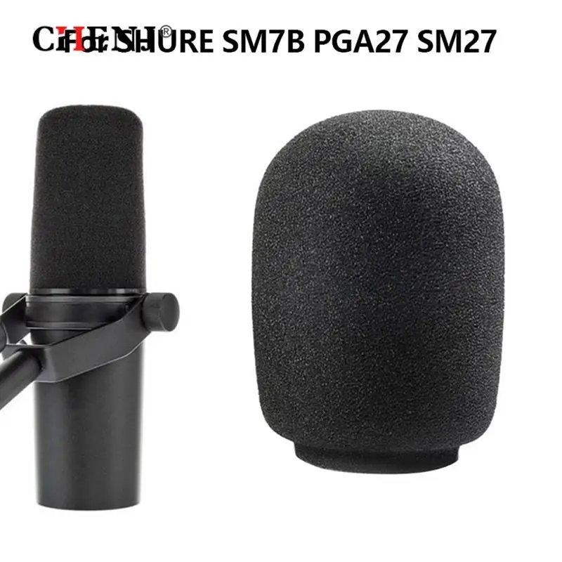 Microfono In Schiuma Parabrezza Per Microfoni A Condensatore Sm7B Pga27 Sm27-Come Filtro Pop Per I Microfoni