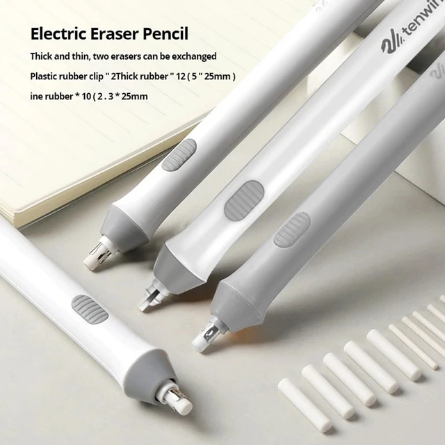 Battery Operated Pencil Eraser  Electric Sketch Drawing Eraser - Electric  Eraser - Aliexpress