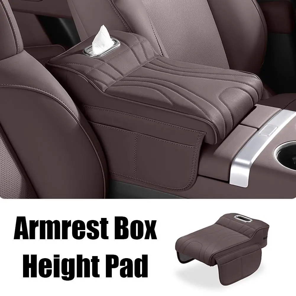 For Haval H9 2rd 2024 2025 Car Center Console Armrest Box Height Pad Three in One Car Multifunctional Tissue Box Storage