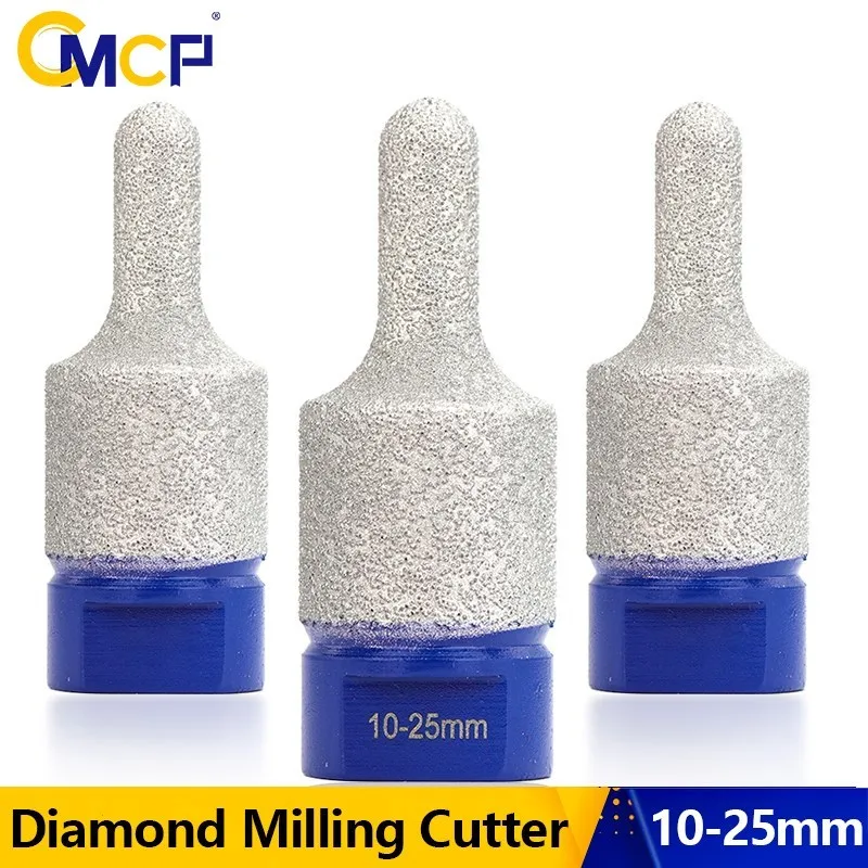 CMCP  Diamond Finger Bit Milling Bit 5/8-11 Thread for Tile Stone Countertop Enlarge Grinding Hole Diamond Drill Bit