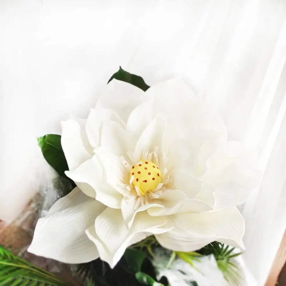 인공 PE 거대한 연꽃 시뮬레이션 연꽃, 연꽃 홈 장식 디스플레이, 호텔 장식 아트 장식