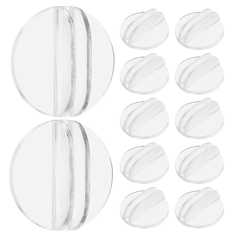 

Transparent Round Card Holder Photo Desktop Clips Table Number Wedding Seat Clamps Runner