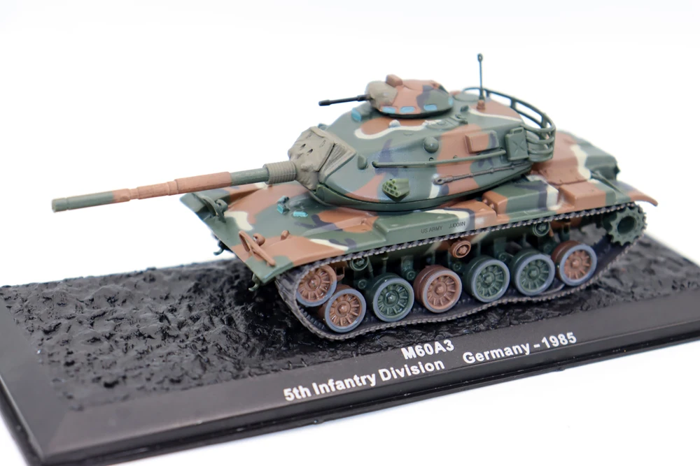 

Новинка 1/72 Танк M60A3 5-е пехотное подразделение Германия 1985 от Altaya литые игрушки из сплава модели для коллекторов