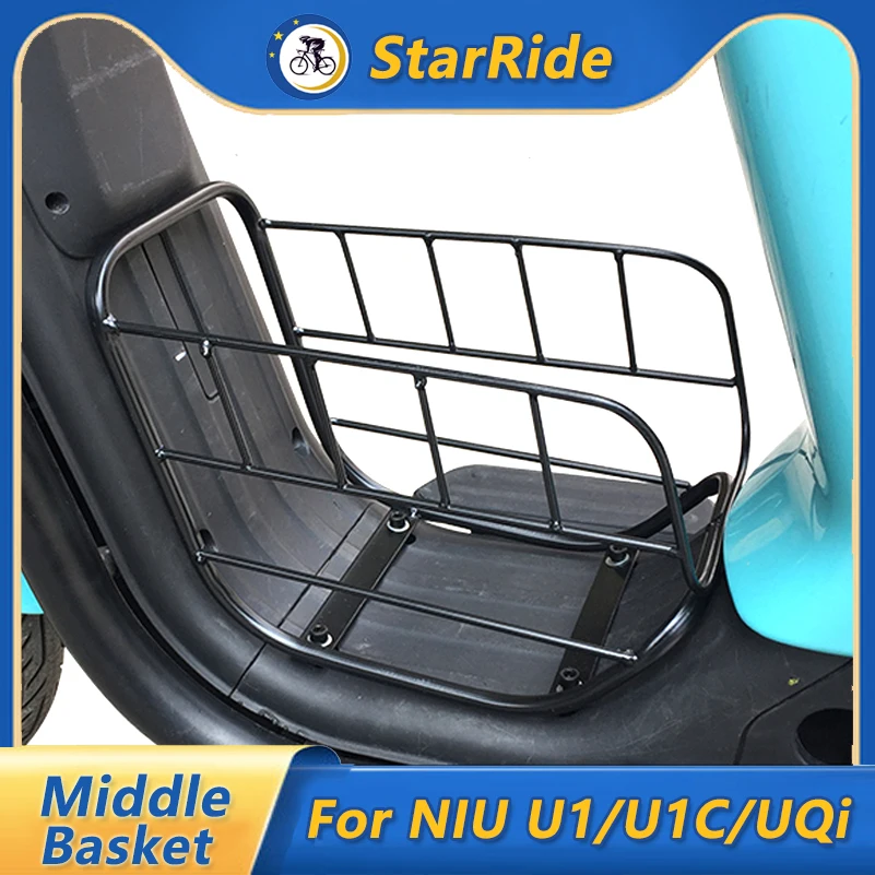 

Middle Pet Basket for NIU U1/U1C/UQi Motorcycle Electric Scooter Aluminum Waterproof Vegetable Basket Modified Accessories Parts