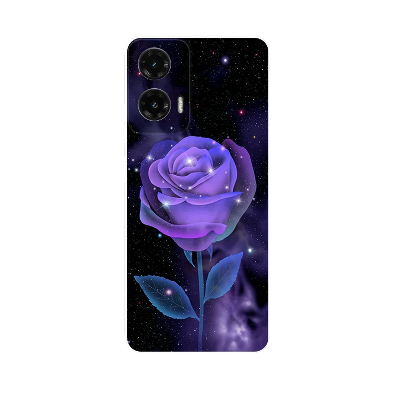 Cute Cartoon Silicone Back Cover with Soft TPU Bumper