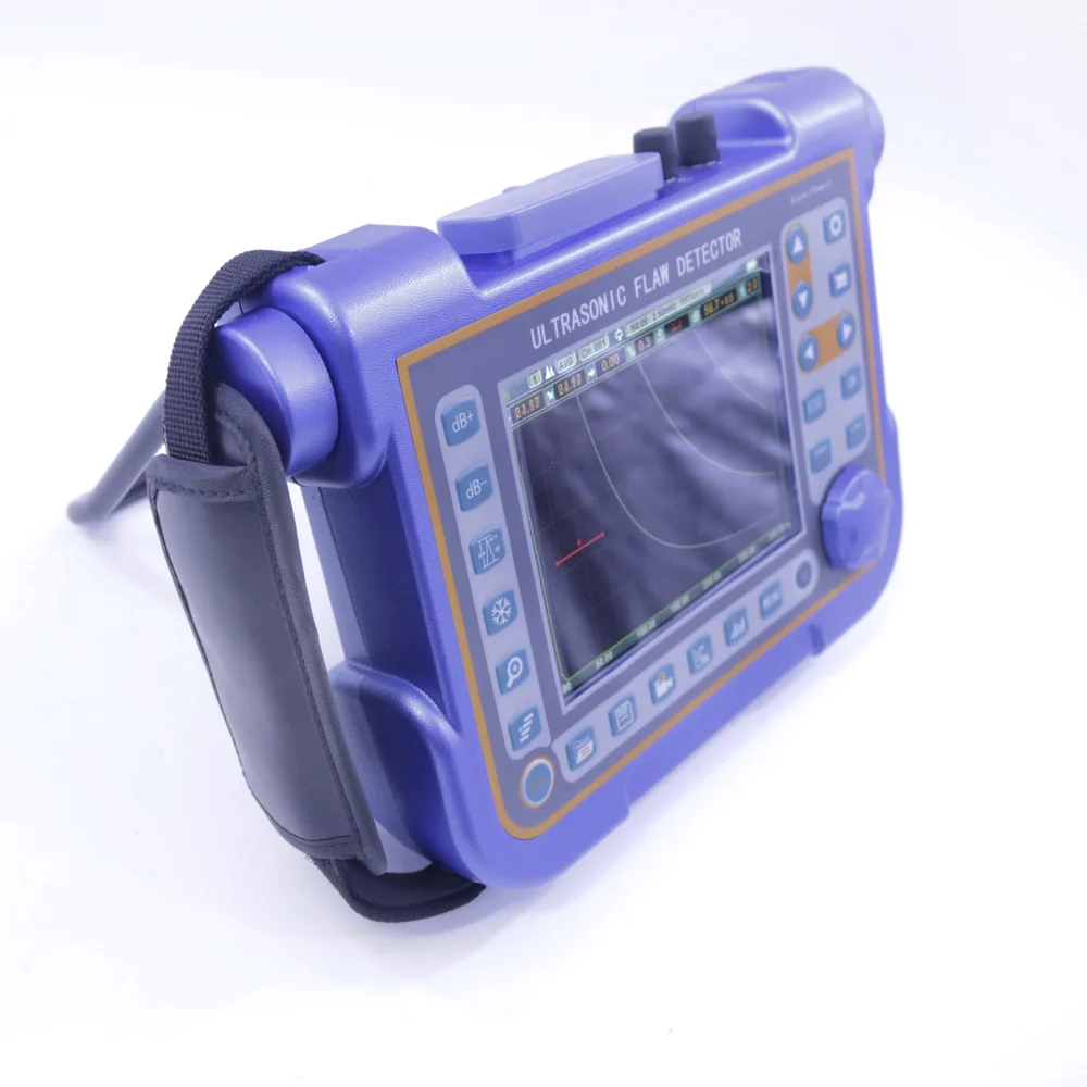 GR681 Portable Ultrasonic Flaw Detector Horizontal NDT Digital Flaw Meter Industrial Workpiece Inside Flaw Checker 0 to 15000mm 4
