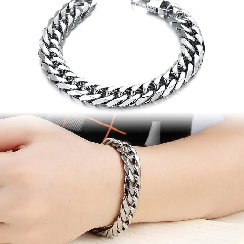 Titanium Bracelets Necklace  New Chain Necklace Bracelet - New Stainless  Steel - Aliexpress