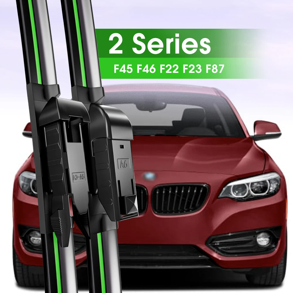 2Pcs Front Windshield Flat Wiper Blades For BMW 5 Series E39 1995-2003 2622 - Foto 14