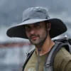 Sun Hat Wide Brim UV Protection Foldable Bucket Hat for Fishing Hiking Camping 12CM Brim 1