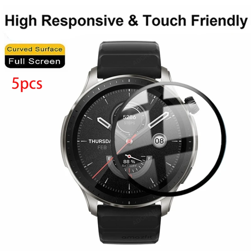 Premium 3D Curved Edge Full Coverage Screen Protector - Soft Protective Film, Not Tempered Glass