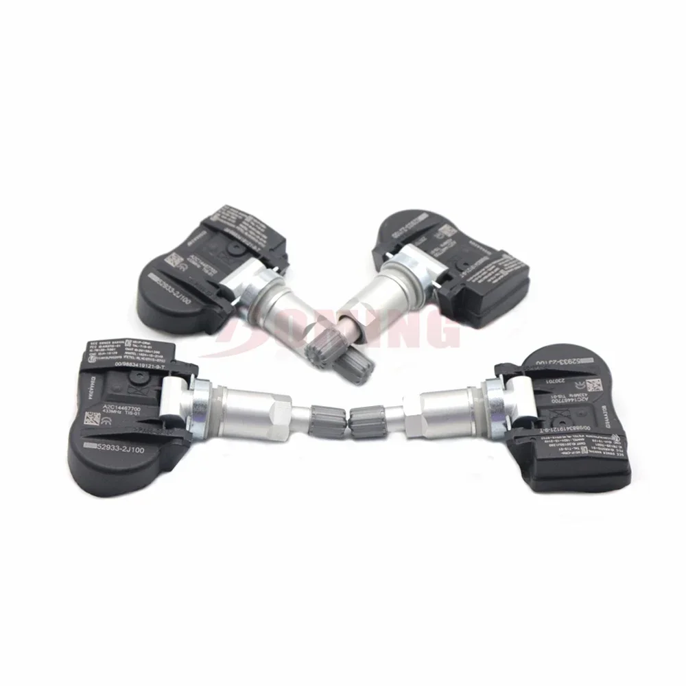 TPMS Ÿ̾ з ,  ֶ󸮽  ׼Ʈ     ׽ý G80, 433Mhz, 52933-2J100, ǰ