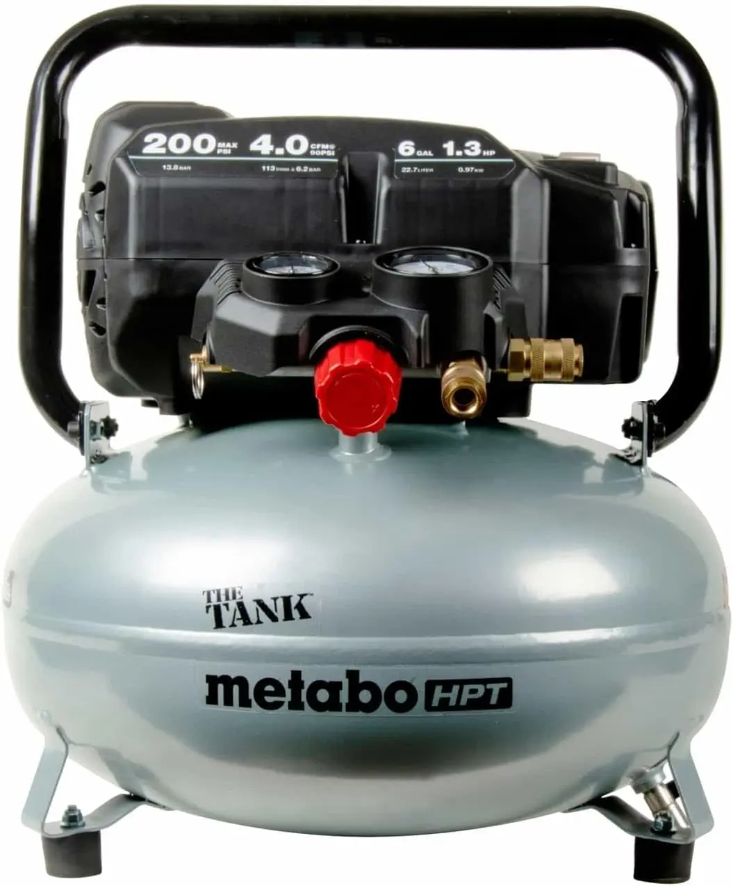 

Metabo HPT Air Compressor THE TANK™ 200 PSI 6 Gallon Pancake EC914S