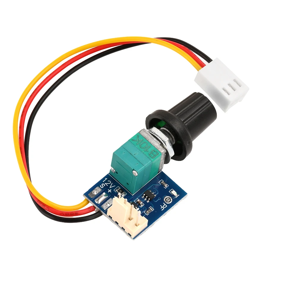 DC5-12V PWM fan Speed Controller Manual 3Pin 4-wire Switch Chassis Noise Reduction Fan Speed Governor PC CPU Cooler Fan dc motor speed controller motor speed controller electric motor speed controller fan speed controller