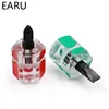Screwdriver Kit Set Mini Small Portable Radish Head Screw Driver Transparent Handle Repair Hand Tools Precision Car Repair 1