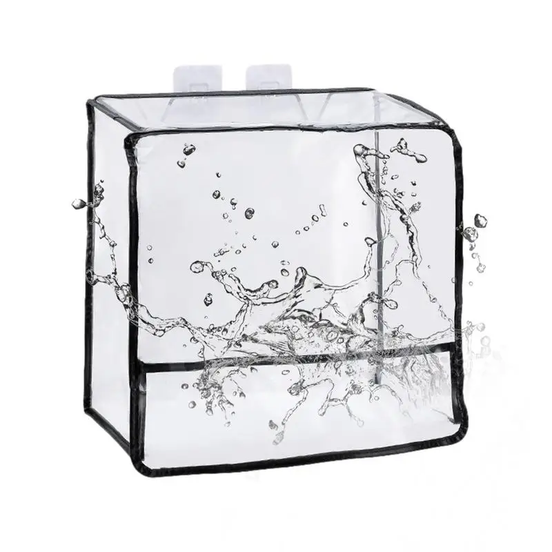 

Clear Toiletry Bag Shower Bag Waterproof Clear Large Capacity Wall Mounted Multipurpose Bathroom Bag For Traveling Bathroom Gym