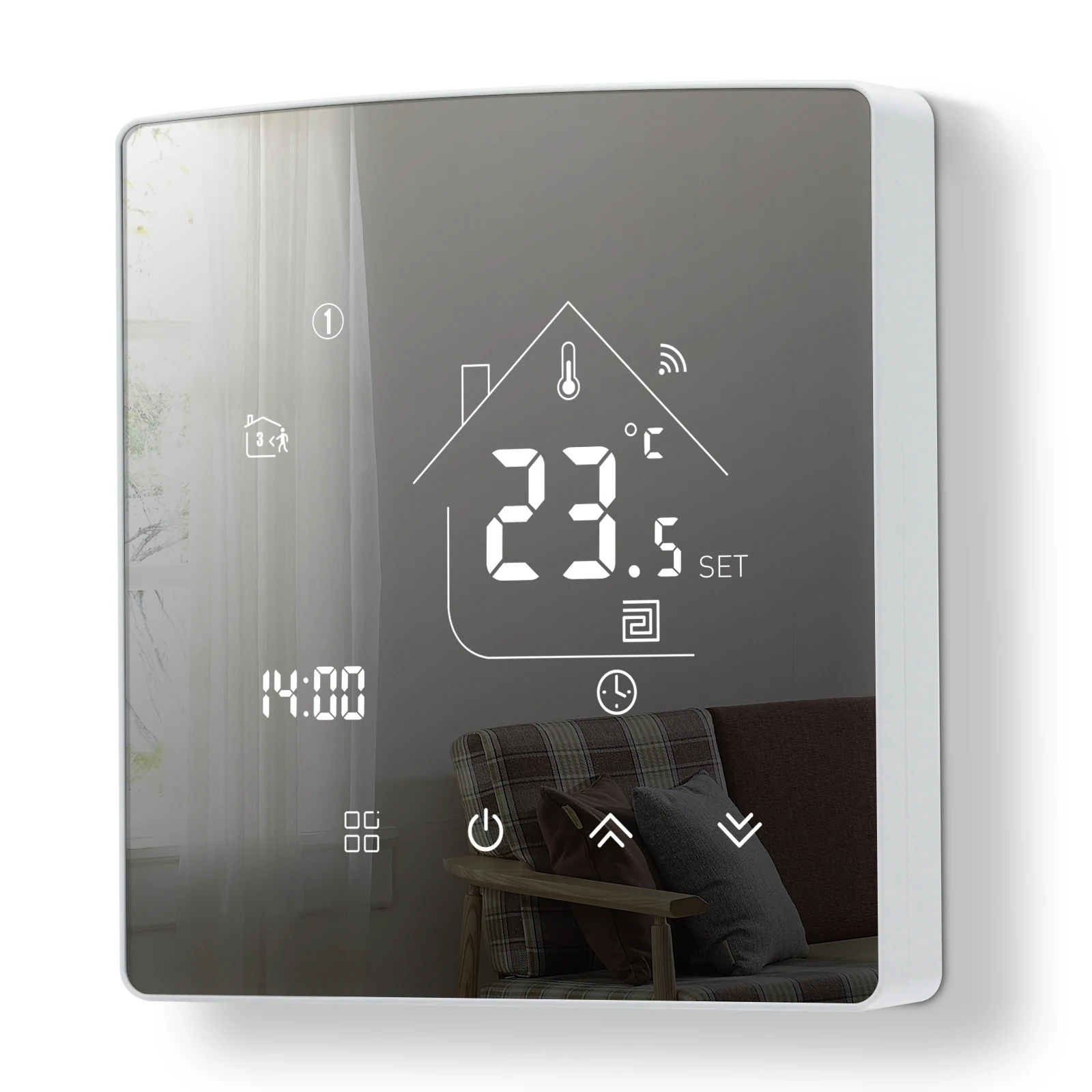 WiFi Water/Electric Warm Floor Heating Thermostat Zigbee Gas Boiler Temperature Regulator Tuya/Smart APP Alexa Alice Google Beok smart thermostat smart thermostat socket temperature controller
