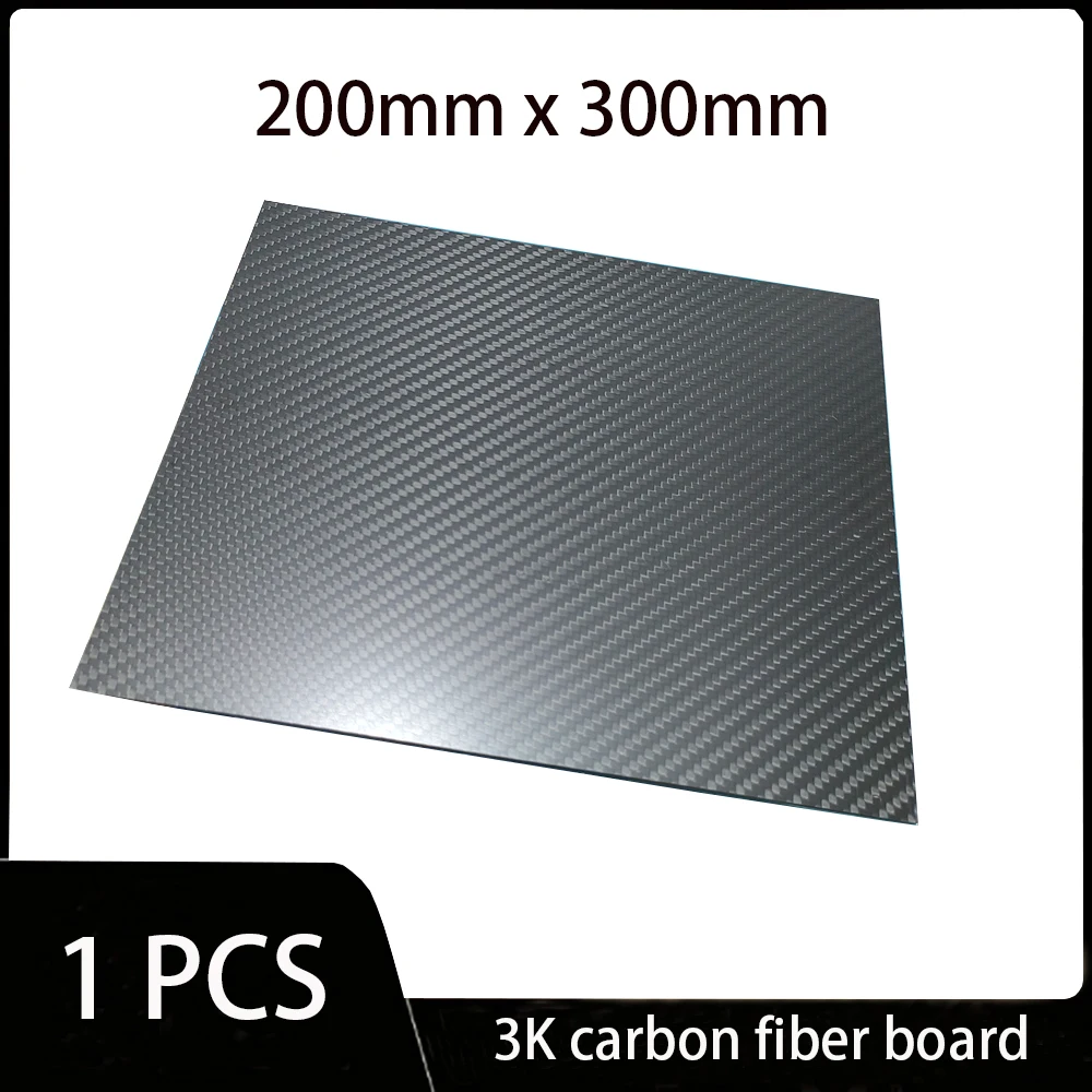 uxcell Carbon Fiber Plate Panel Sheets 125mm x 75mm x 2mm Laminate Plate Carbon Fiber Board (Plain Glossy