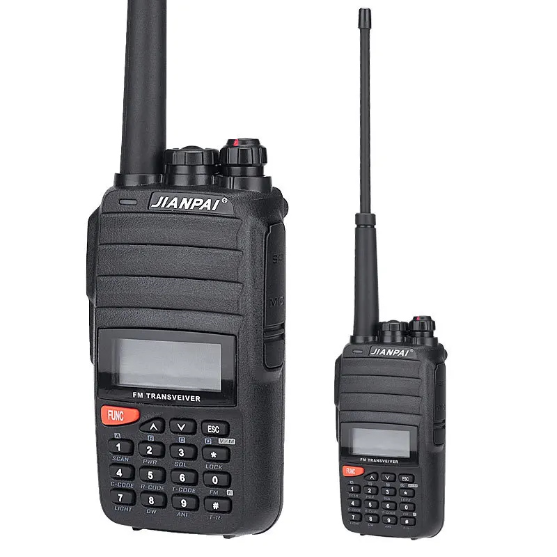 Jianpai TG-K10AT walkie-talkie UV double-stage self-driving tour outdoor handset civilian FM walkie-talkie high power