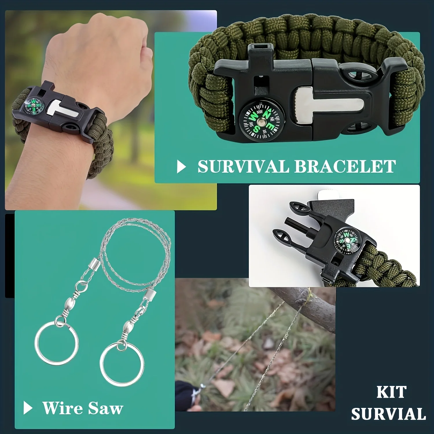 20-in-1 Survival Gear Kit - view 3