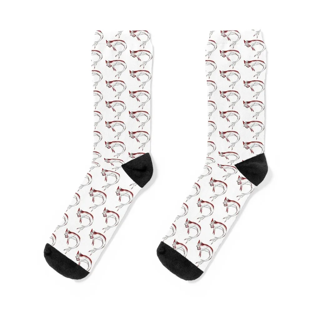 

Subnautica Reaper Leviathan Socks new in's Crossfit Christmas Boy Socks Women's