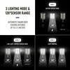 Newest 4/6/8/10/12Head Powerful Outdoor Solar Lights 504 LED Garden Lamp Solar Panel Lamps Waterproof Motion Sensor Street Light 3