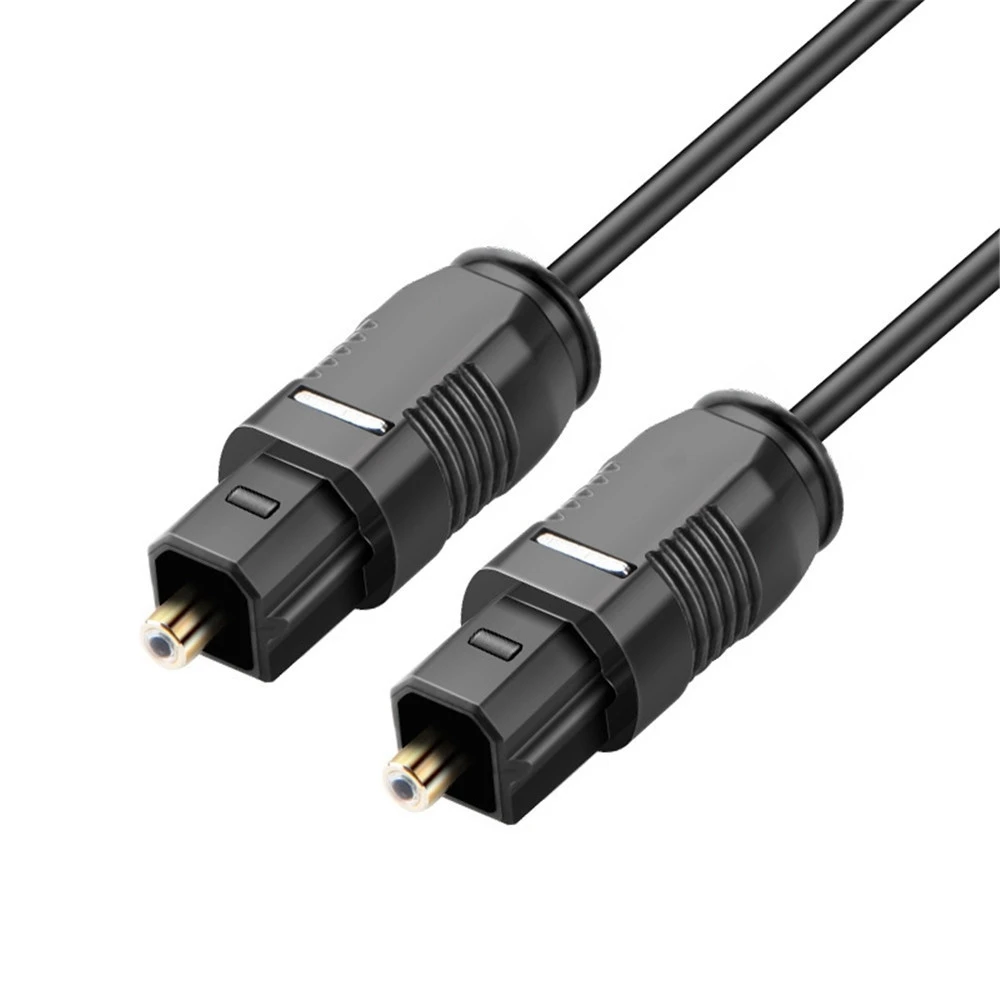 

Thin fiber optic audio cable 0D2.2 audio amplifier fever digital fiber optic cable square mouth opposite connection line.