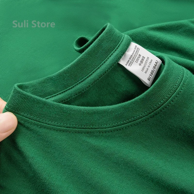 ตัวเลือกสินค้า เสื้อยืดผ้าฝ้าย 600 กรัม ใส่สบาย ฤดูร้อน