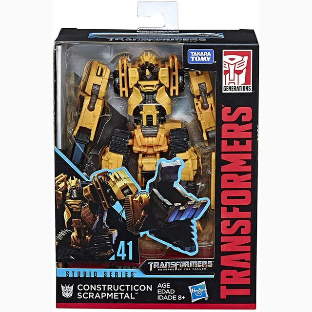 Transformers Toys Studio Series 41 Deluxe Class Revenge of The Fallen Movie Constructicon Scrapmetal Action Figure toys 1