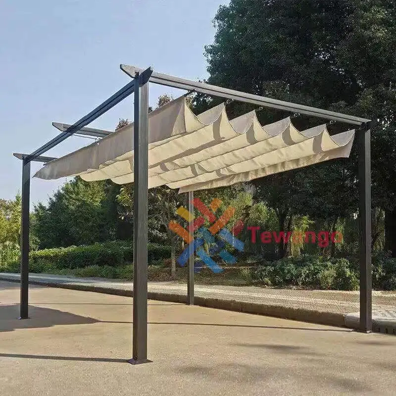 Custom Size Pergola Waterproof Fabric+Installation Accessories