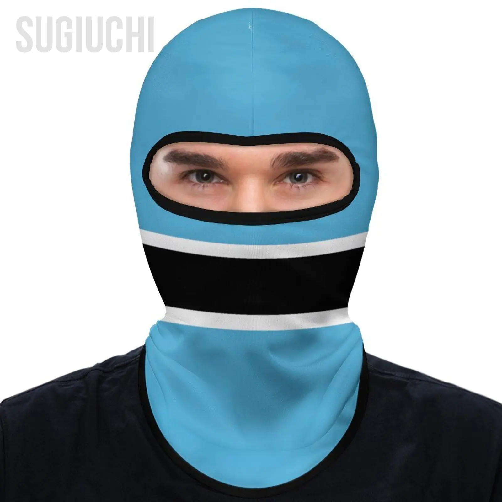 

Botswana Flag Outdoor Cool Sunscreen Motorcycle Face Mask Moto Biker Wind Cap Mask Stopper Windproof Bicycle Cycling Headgear