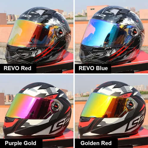 Casco LS2 풀 페이스 오토바이 헬멧 바이저 실드 렌즈, 오토바이 헬멧 액세서리, FF358 FF396 용 오리지널 핏 3