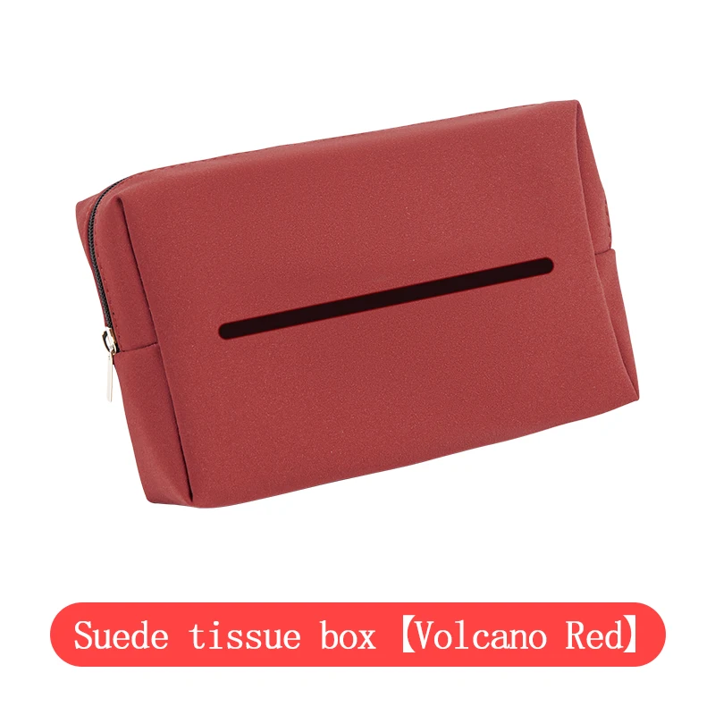 thumbnail image 1 of Caja de papel de gamuza para pañuelos de coche, soporte para colgar en el respaldo del asiento, accesorios para BAIC Senova X25 X35 X55 X65 Beijing BJ20 EV5 BJ40 X7, 1 of 5