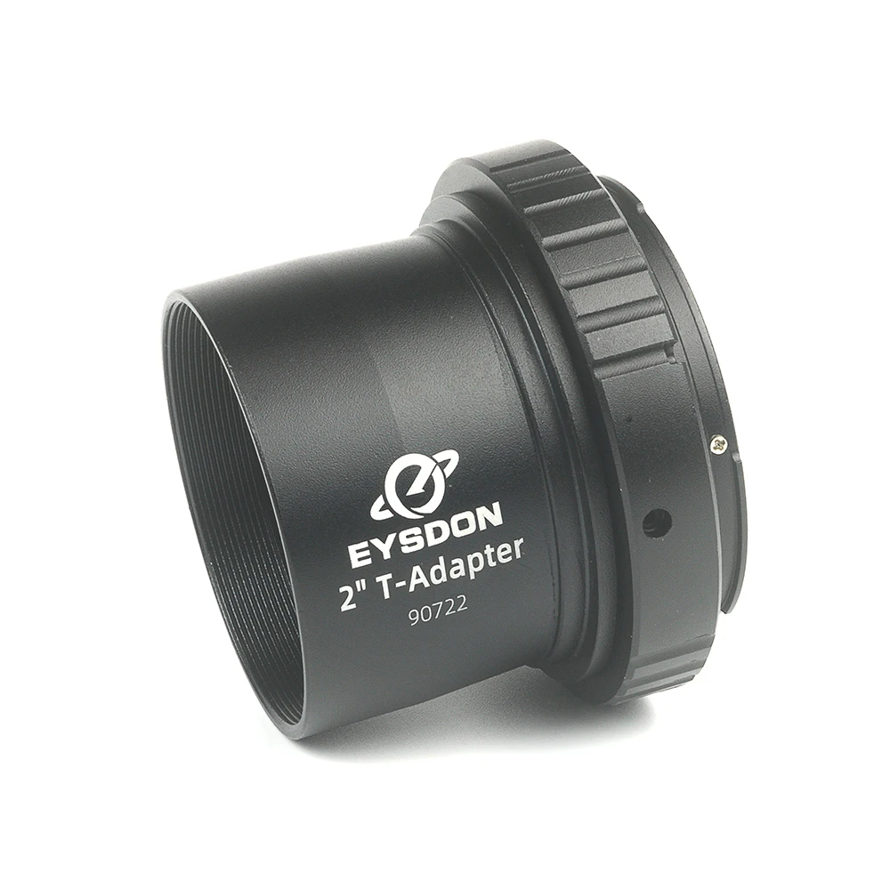 EYSDON 2" Telescope T Tube Adapter with 2" Filter Threads + M42 Camera T-Ring 6