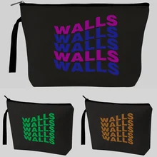 

Women Cosmetic MakeUp Bag Zipper Travel Canvas Wash Pouch Organizer for Toiletries Toiletry Kit Storage Pouch Lady Tote Purse