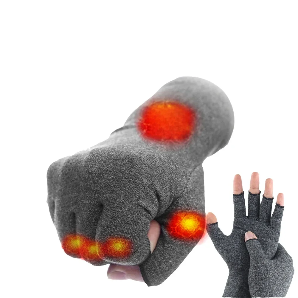 Cotton Compression Arthritis Gloves 1
