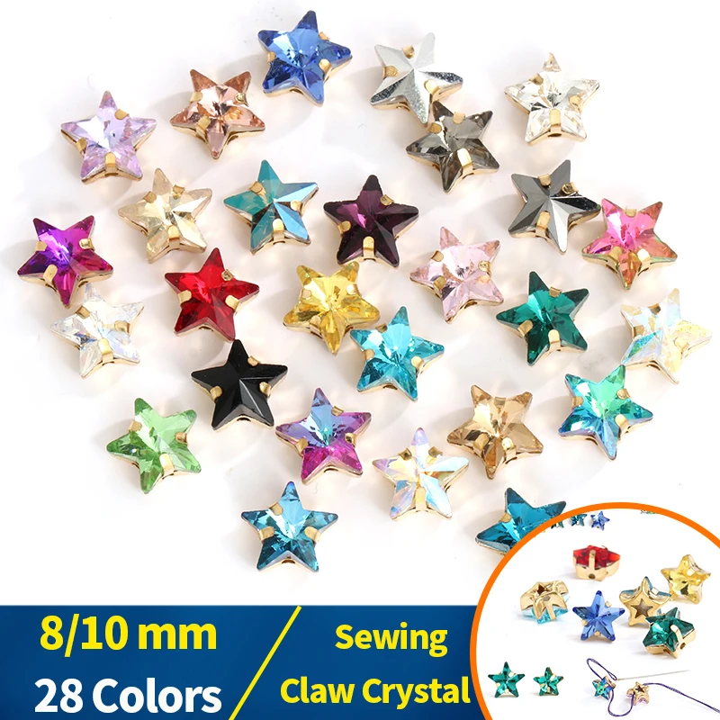 Self Adhesive Jewels for Kids Crafting Colorful Crystal platback Stick on Gems and Rhinestones 10Shapes Size :8mm to 20mm with Glue Stickers Sequins