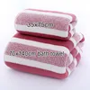 1 pcs Striped Face Towel 35x75cm For Bathroom Or Soft And Absorbent Quick-Drying Experience Microfiber Bath Towel 70x140cm 2