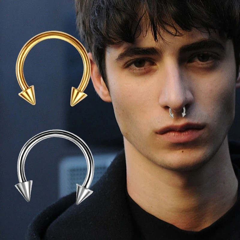 Fake Horseshoe Nose Ring Style 5