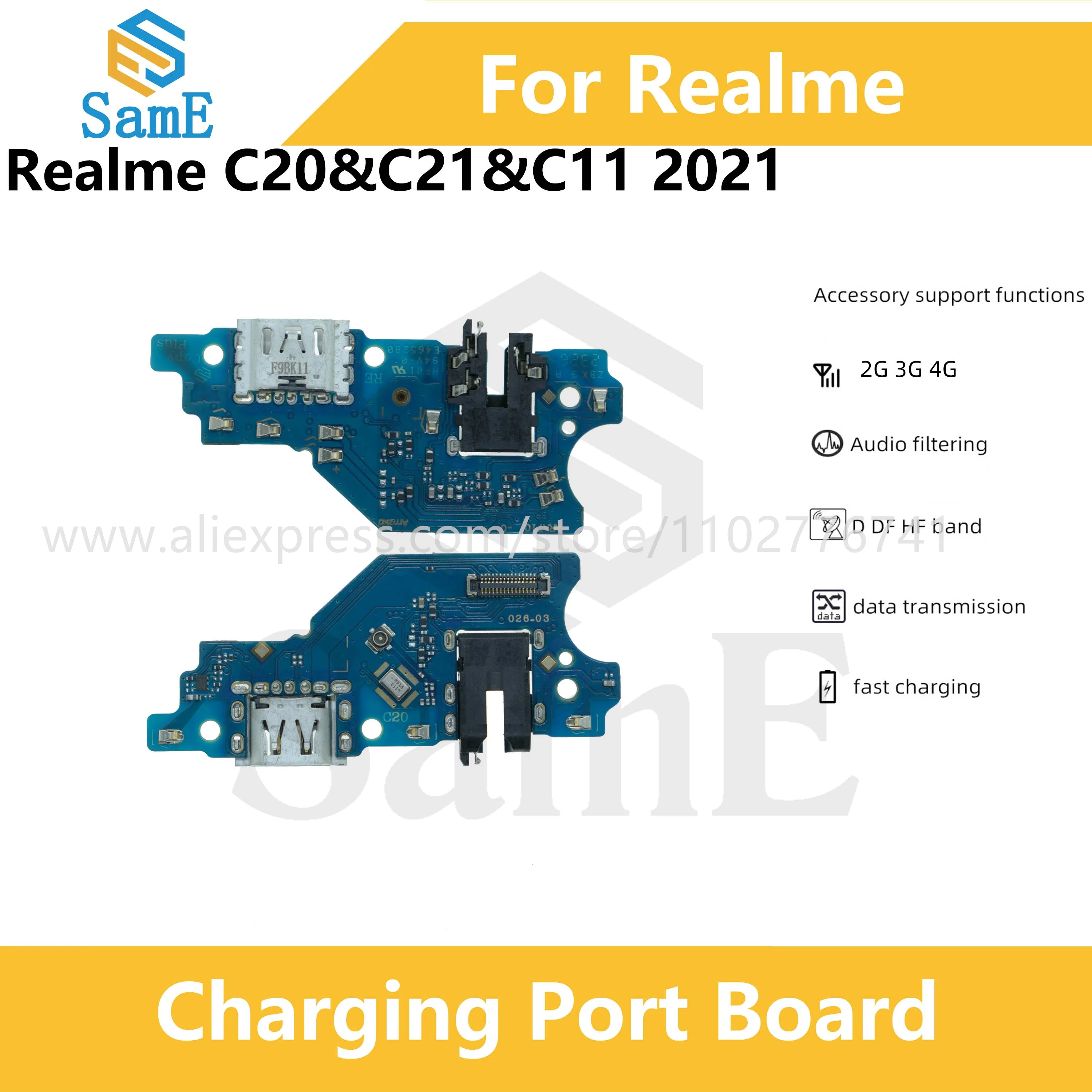 MaiJin Cover Trasparente Per Oppo Realme C20 / C11 2021, Custodia Morbida TPU Antiscivolo Con Protezione Fotocamera